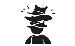 Wearing Many Hats Icon