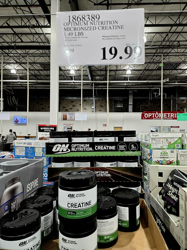 creatine supplement costco