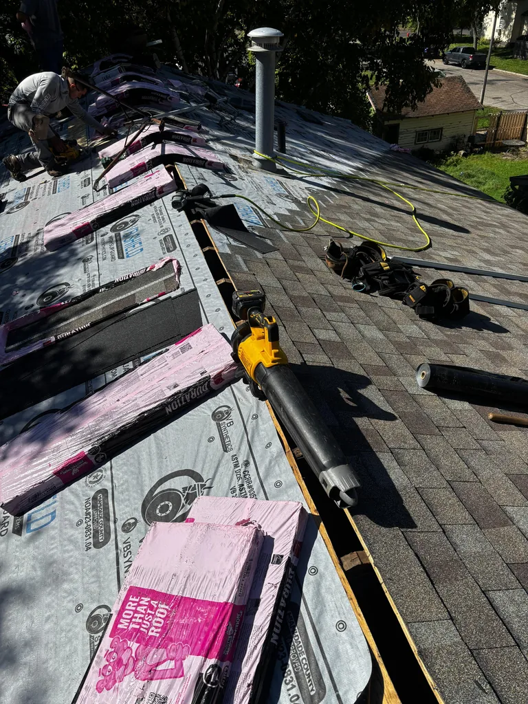 Roofing project photo