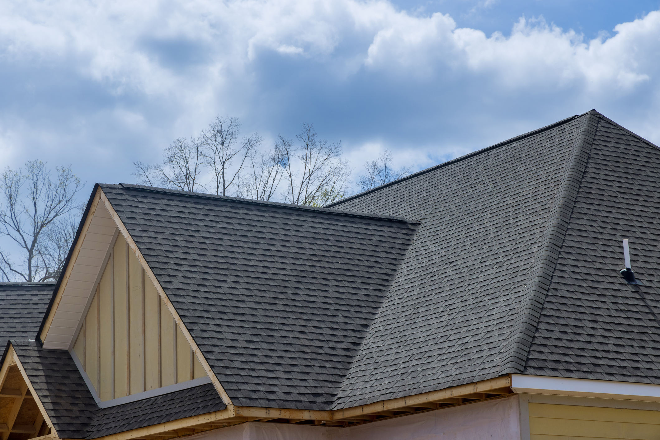 Professional roofing work