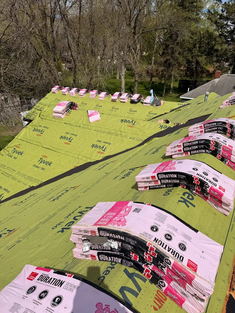Roofing project photo