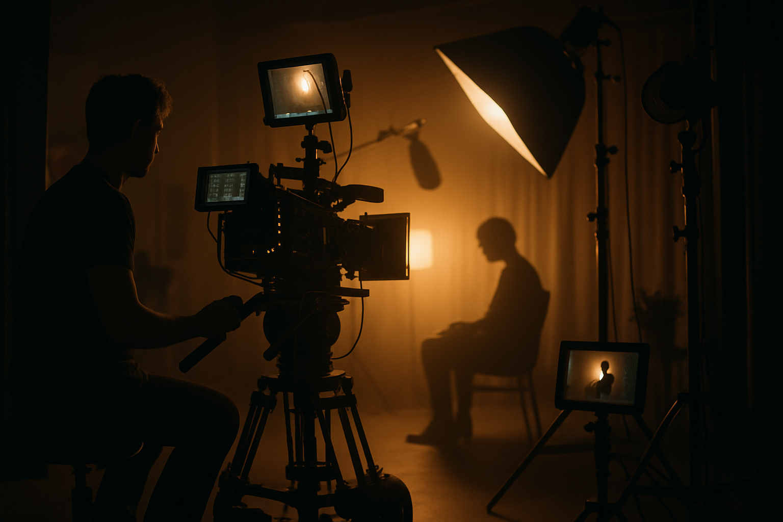 QR Production LLC team on set