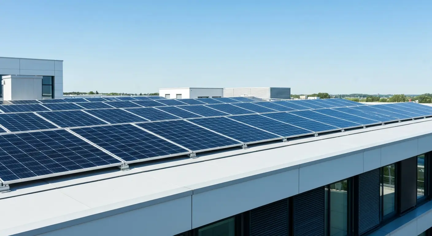 Instalación de paneles solares para empresas