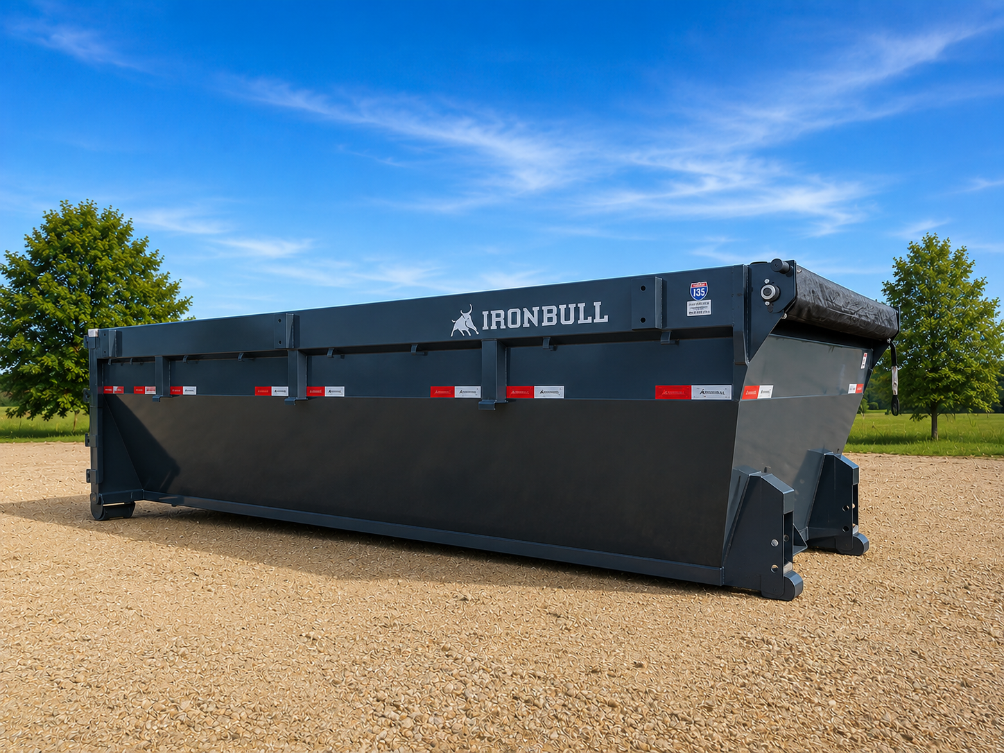 Trailer and dumpster rental at Kingdom Hauling Co in Caddo Mills, TX