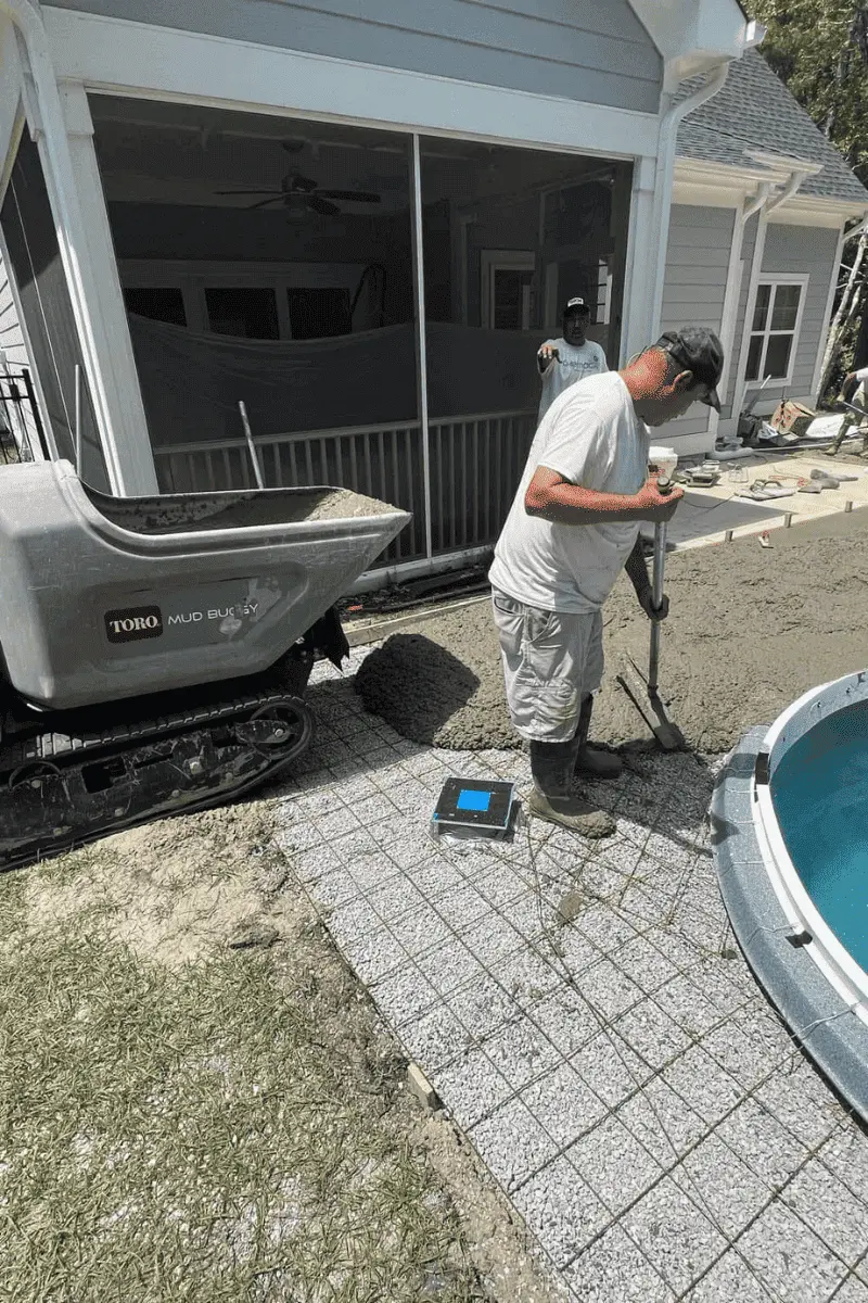 Example of Hardscaping in Raleigh NC by Pro Brothers Landscaping