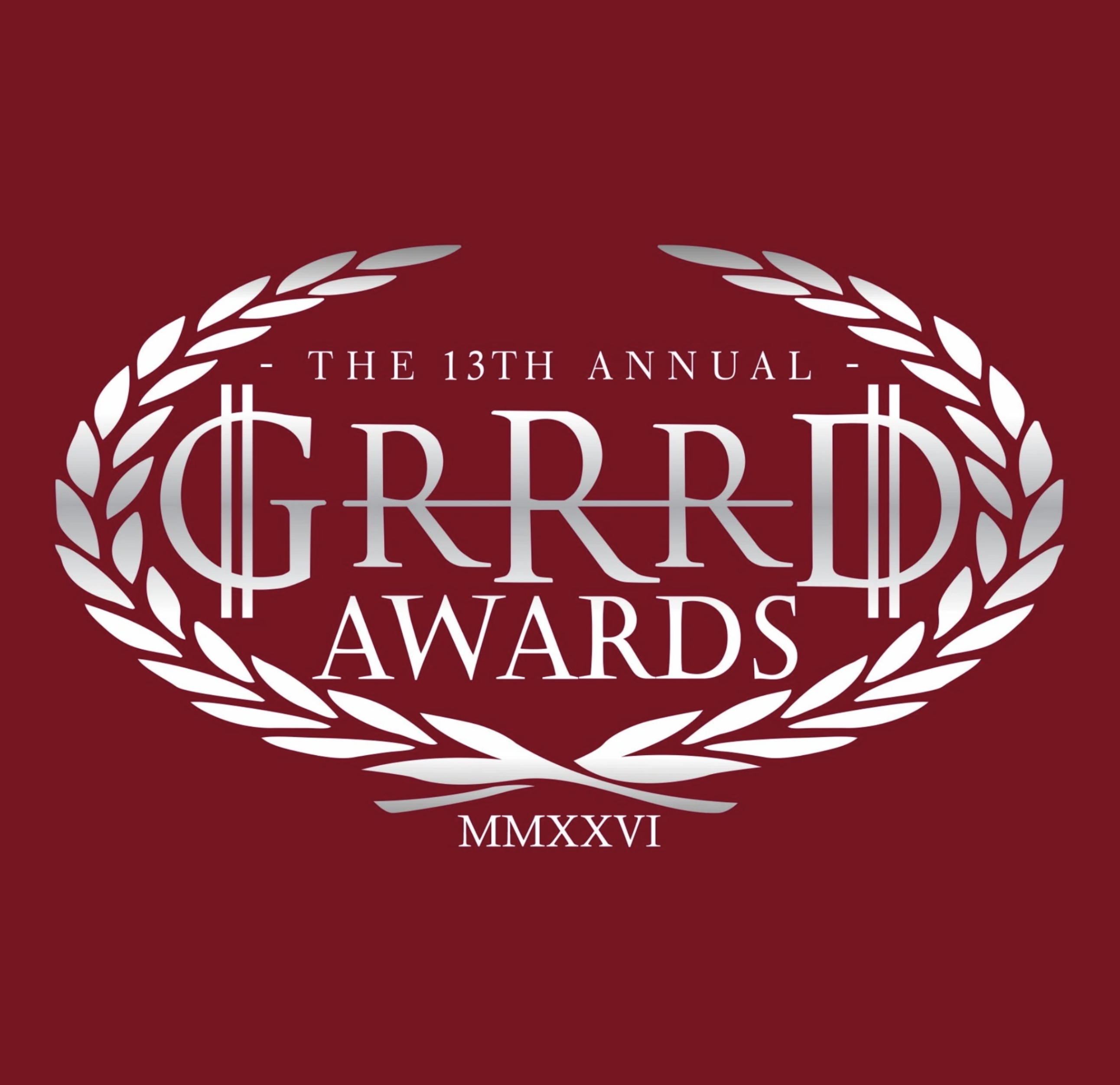The 13th Annual GRRRD Awards laurel seal