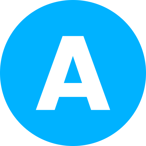 Letter A Icon