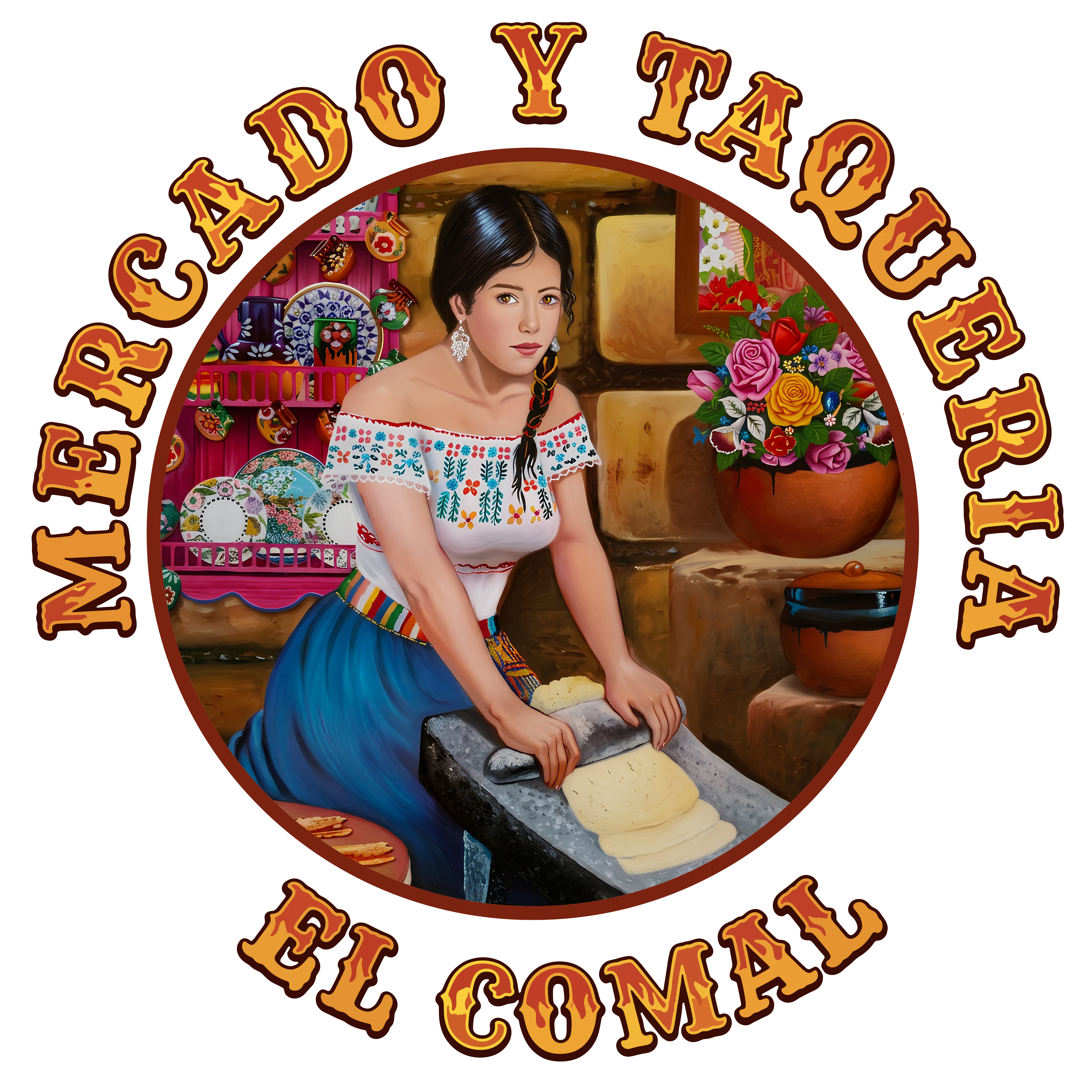 Mercado Y Taqueria El Comal Logo