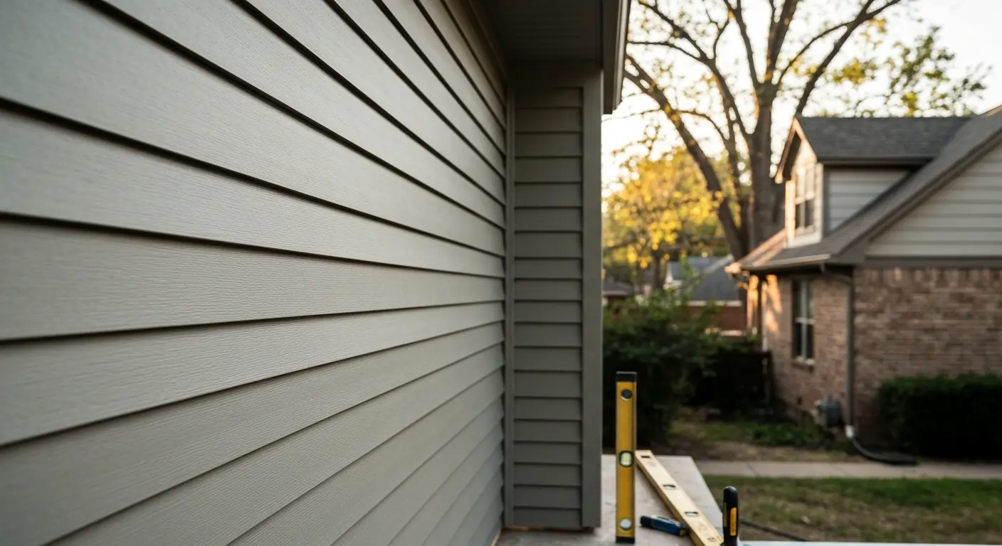 Fiber cement siding installation