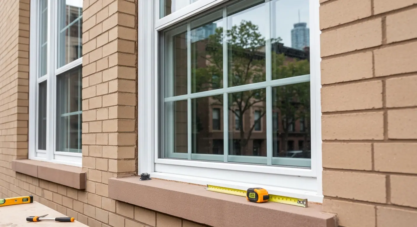 Single and double-hung window installation