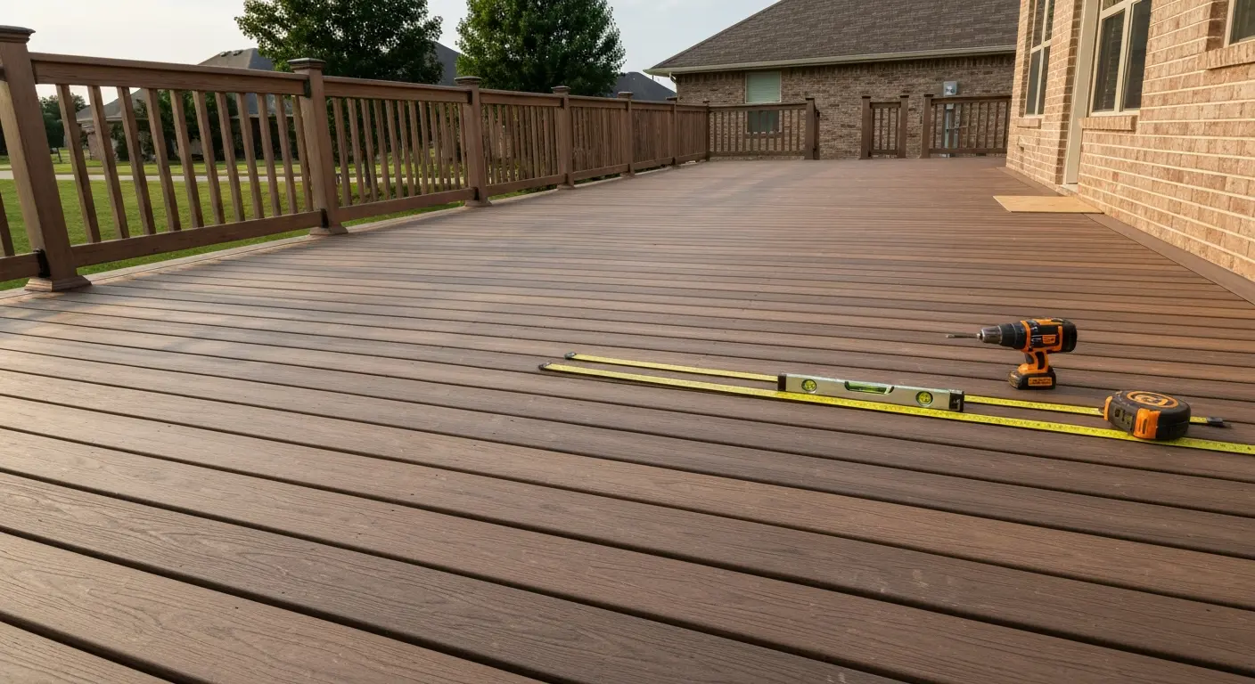 Composite deck in Midwest City