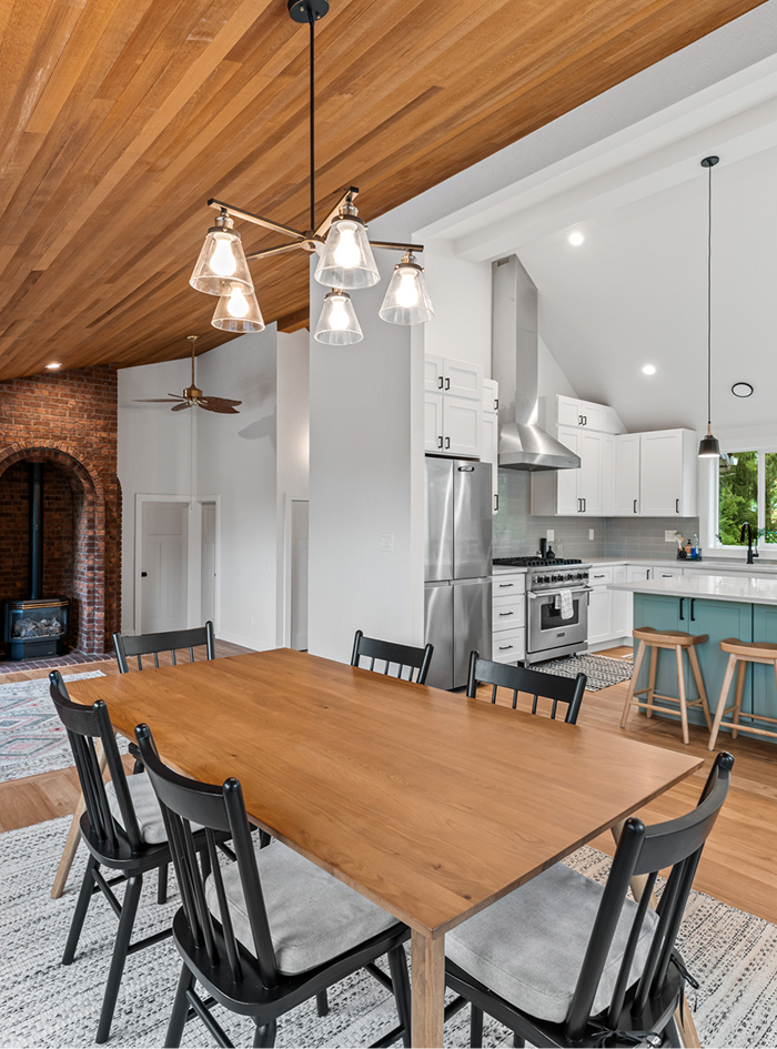 Completed New Day Construction kitchen remodel