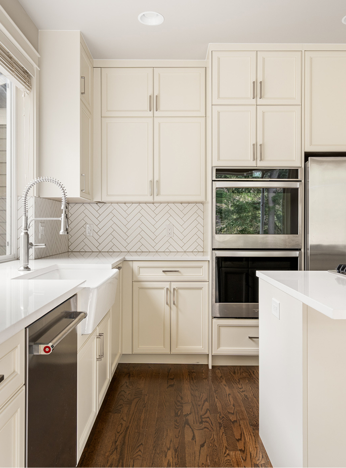 Completed New Day Construction kitchen remodel