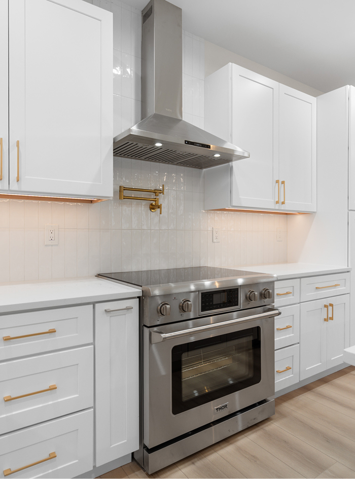 Completed New Day Construction kitchen remodel