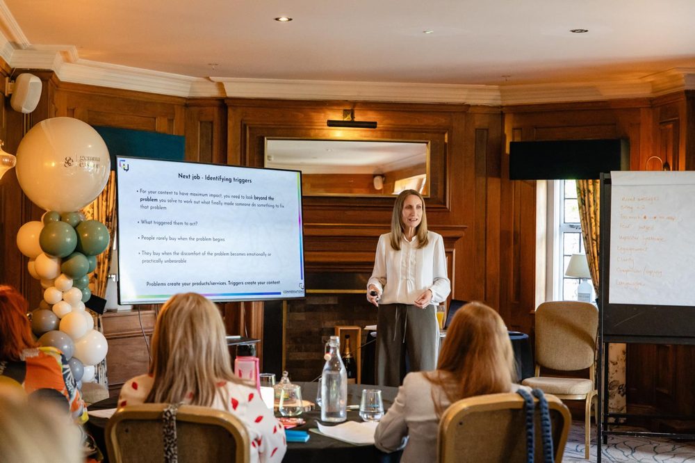 Beth running a workshop