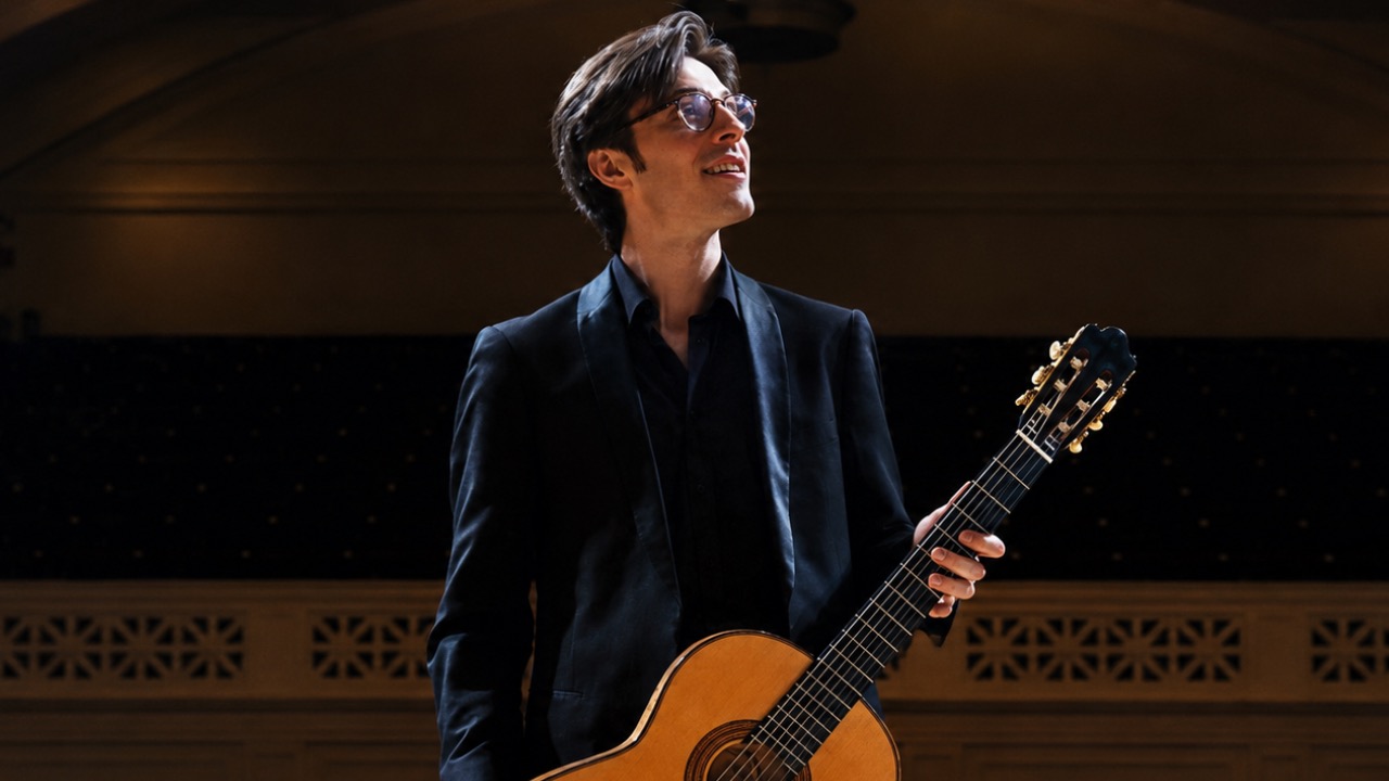 Brandon Acker performing classical music