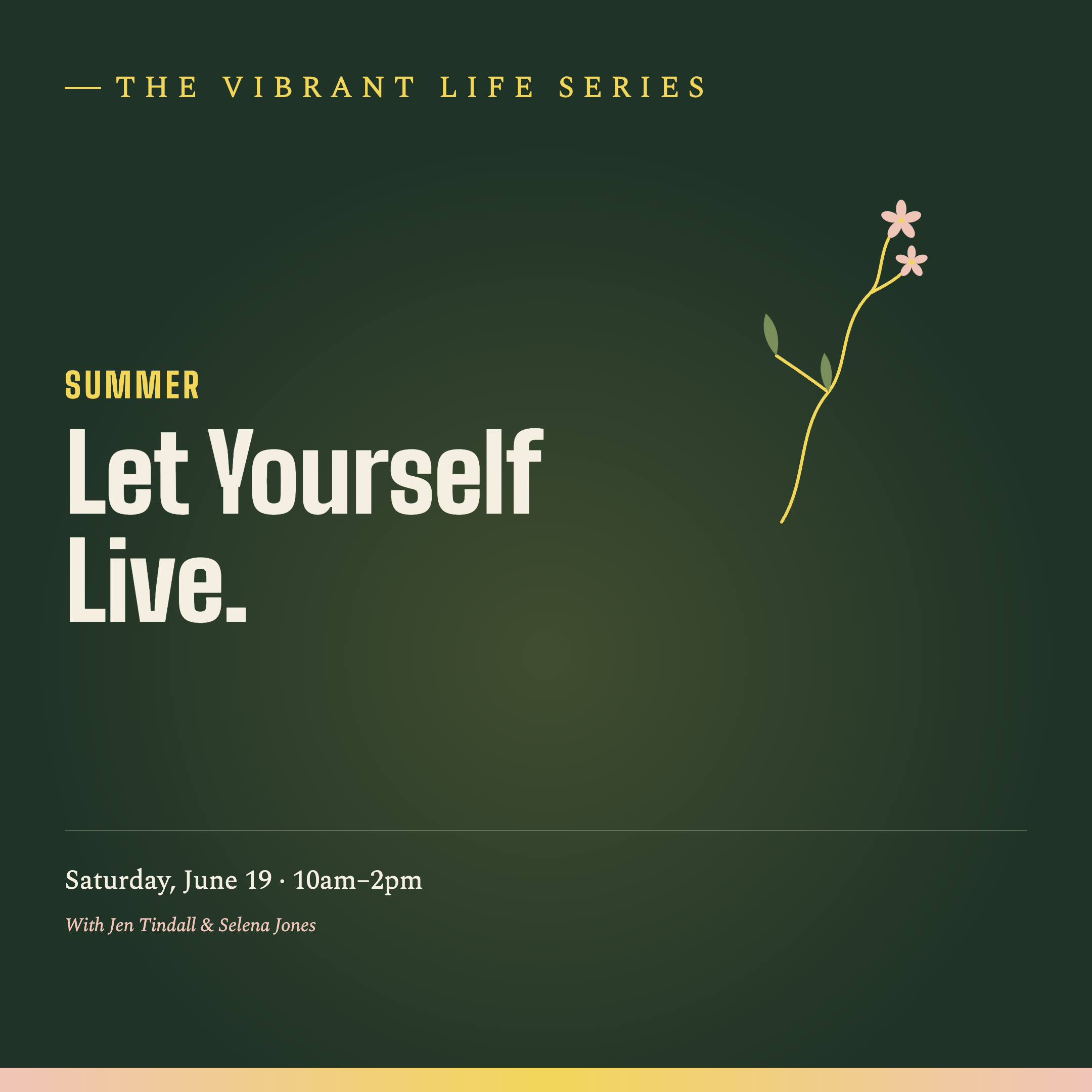 Summer — Let Yourself Live