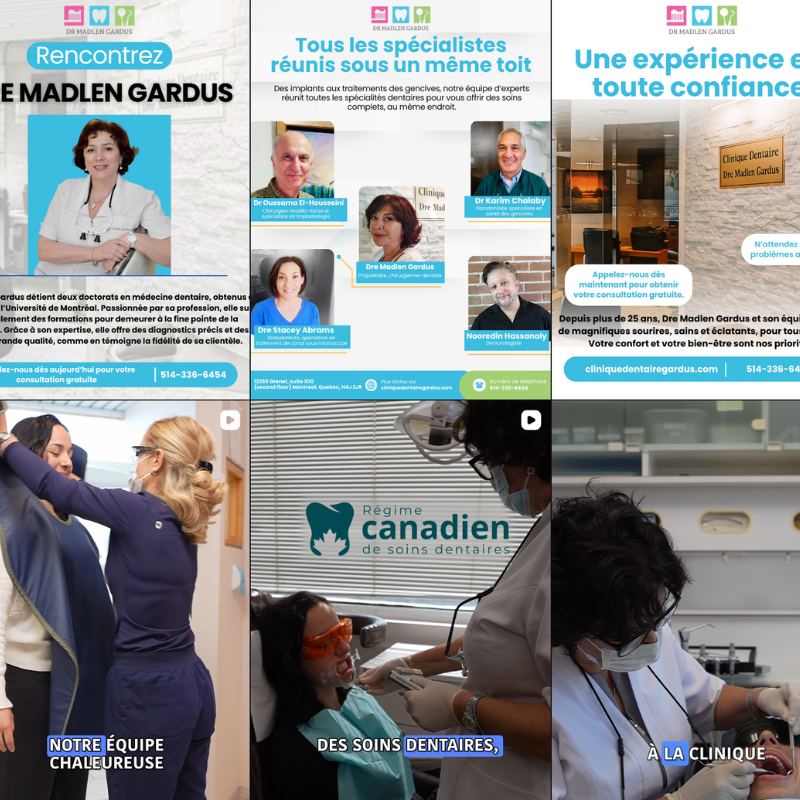 Clinique Dentaire Dre Madlen Gardus étude de cas