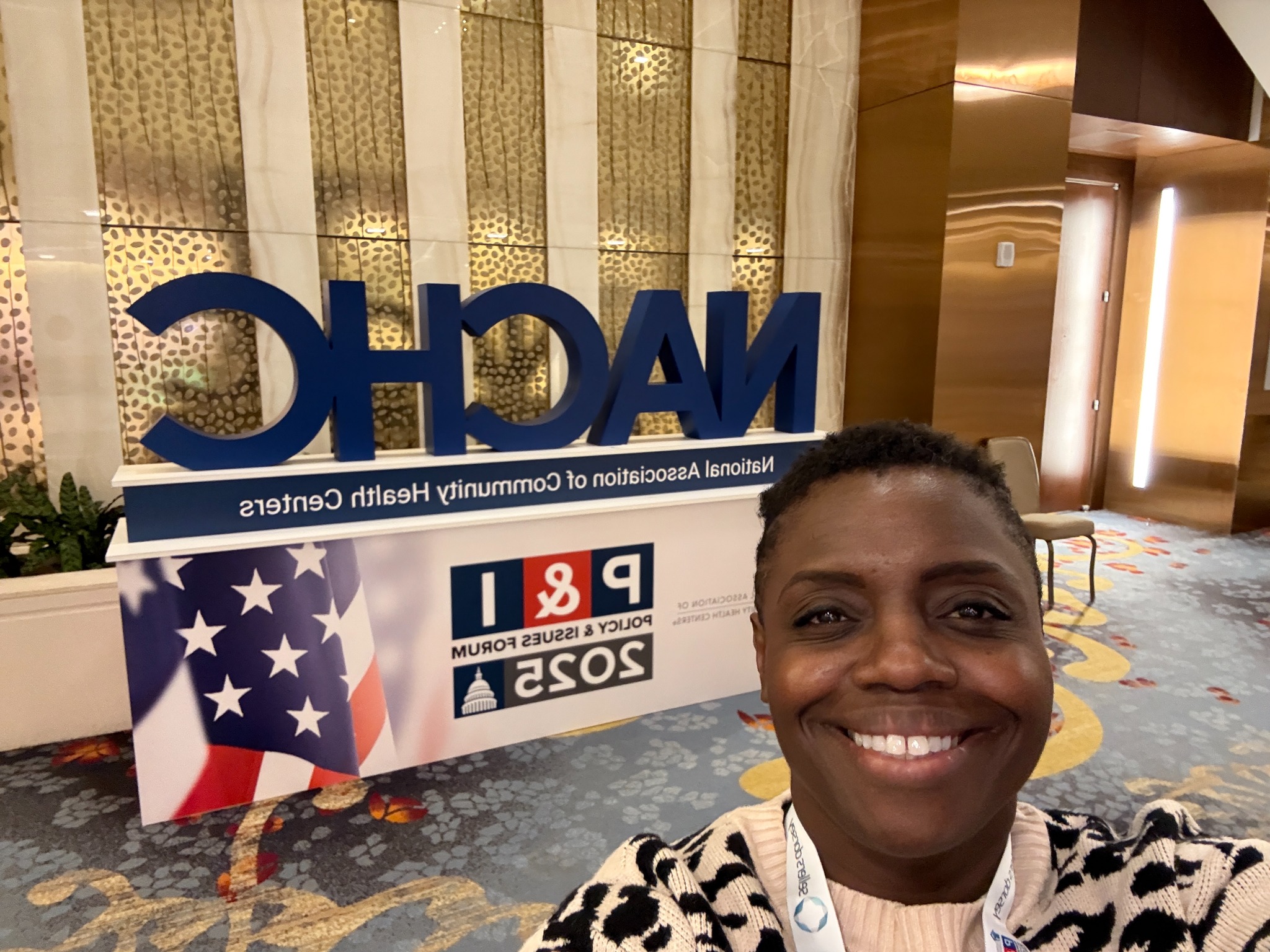 Rafat at the National Association of Community Health Centers Policy and Issues Forum