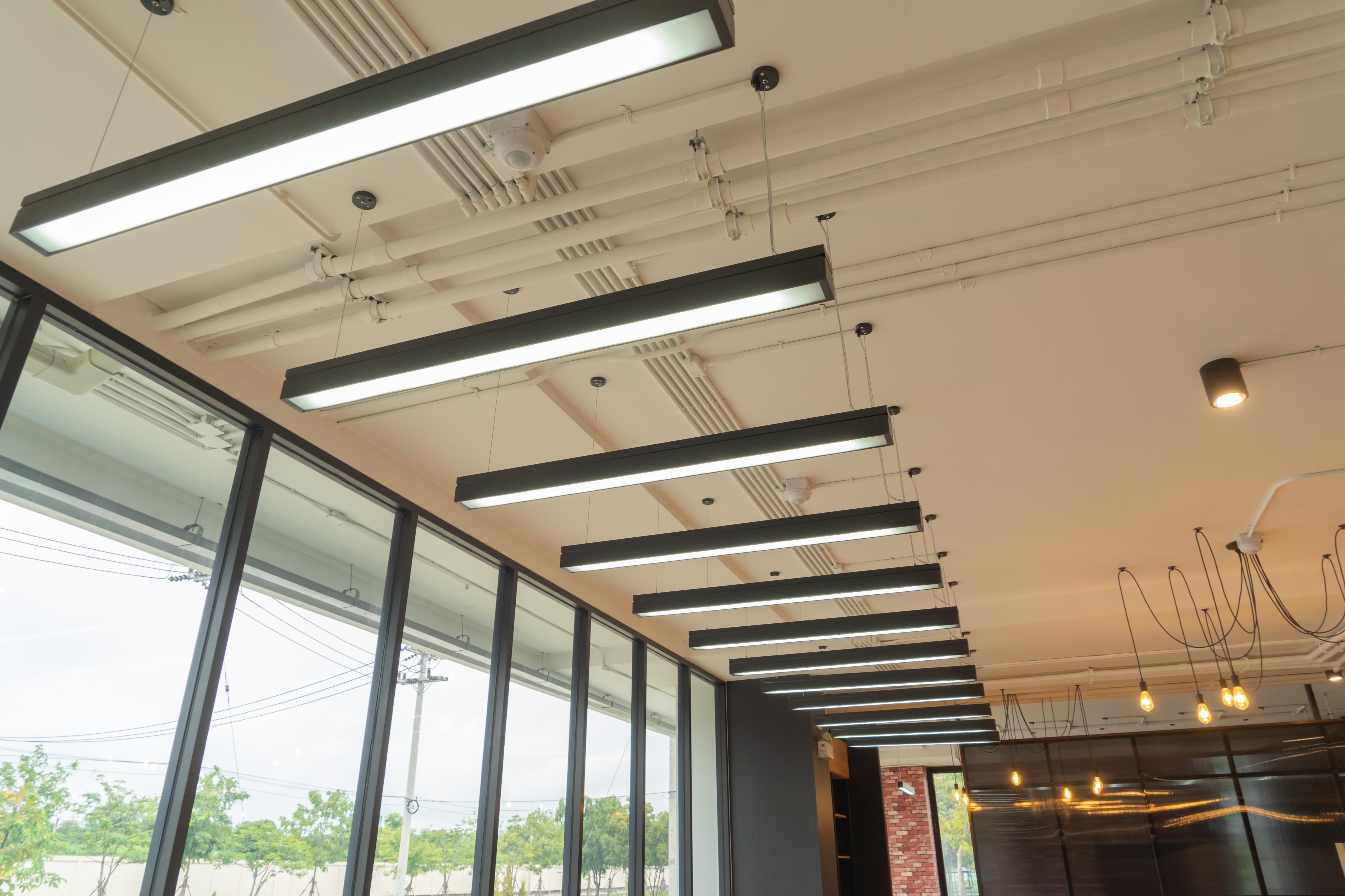 Lighting upgrades commercial property