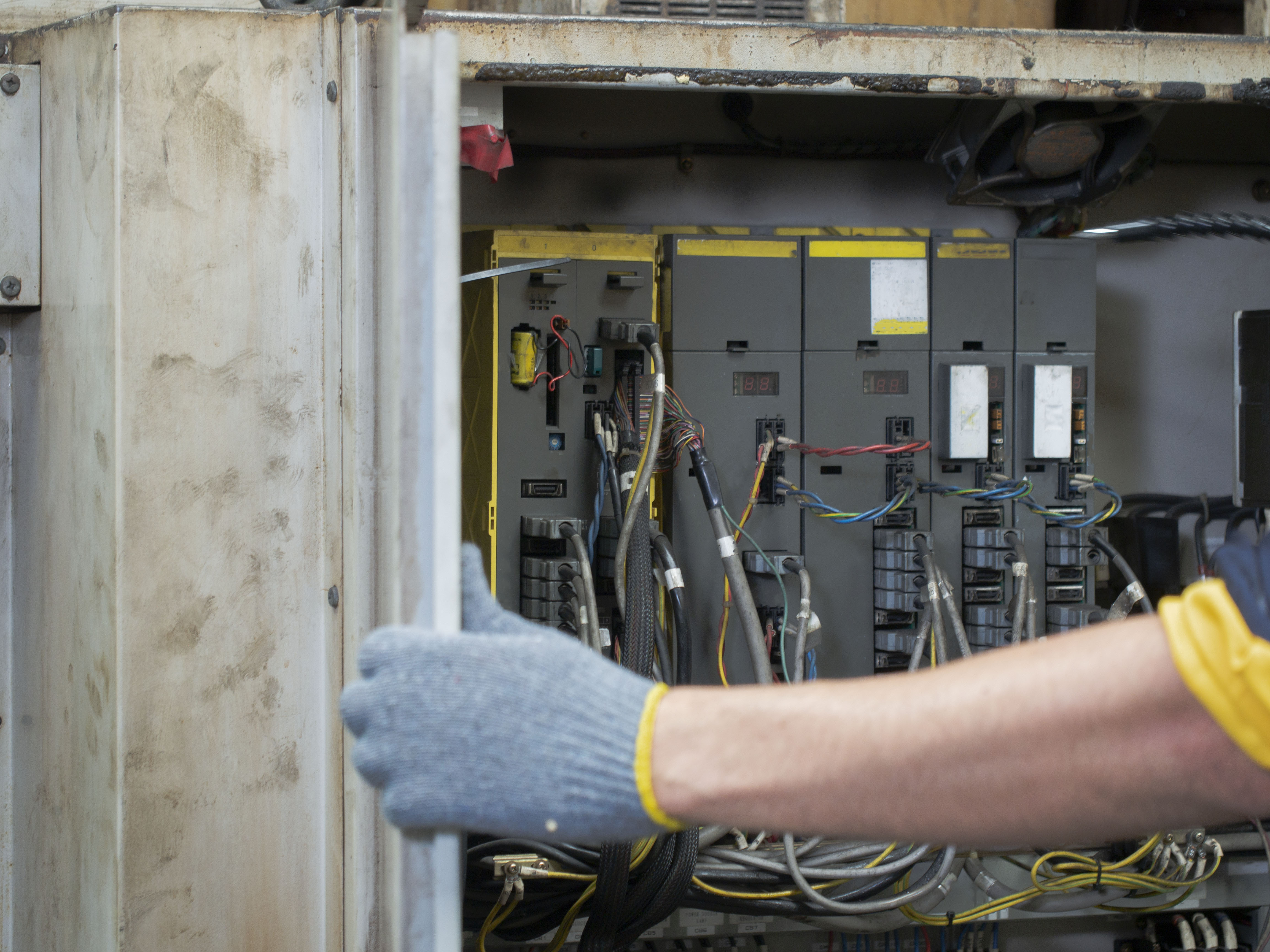 Commercial Electrical Maintenance on switch Board