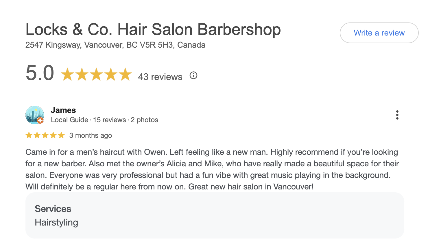 Google Review 6