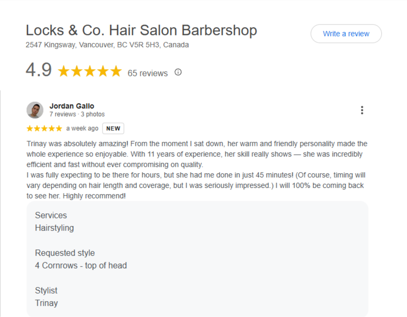 Google Review 4