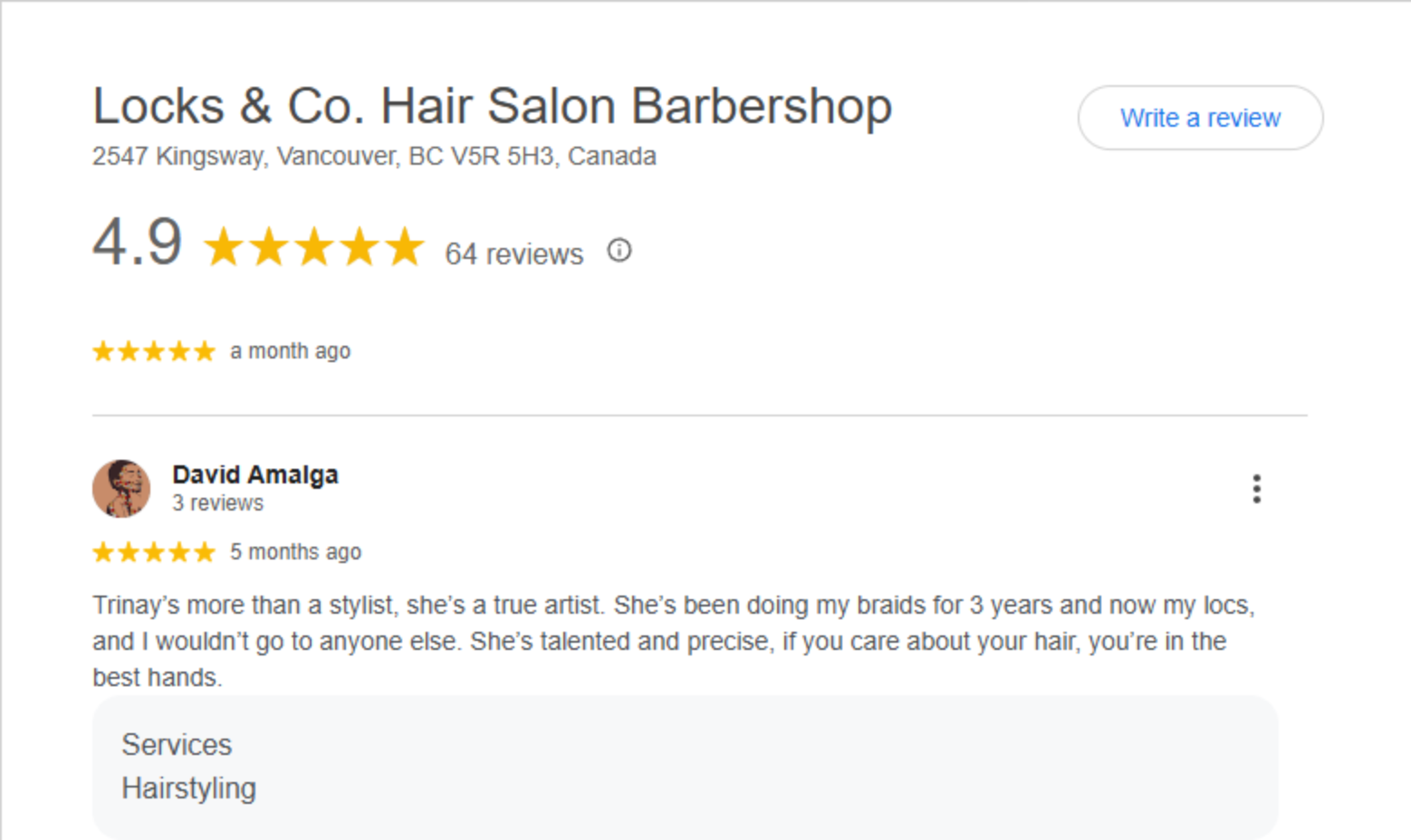 Google Review 3