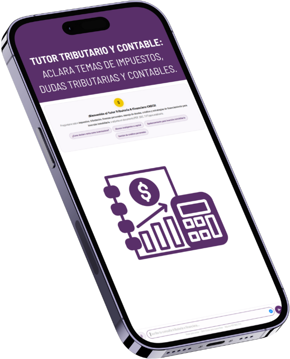 Mockup Tutor Tributario CRECE