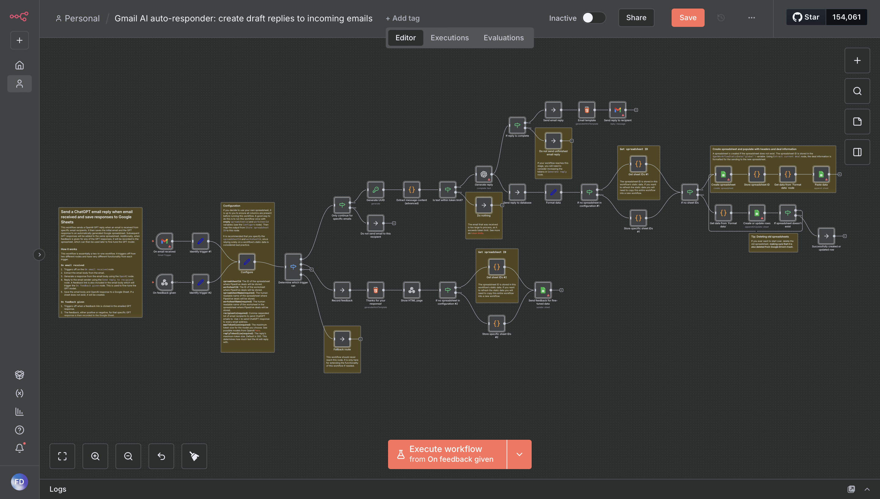 Prompt logic screenshot