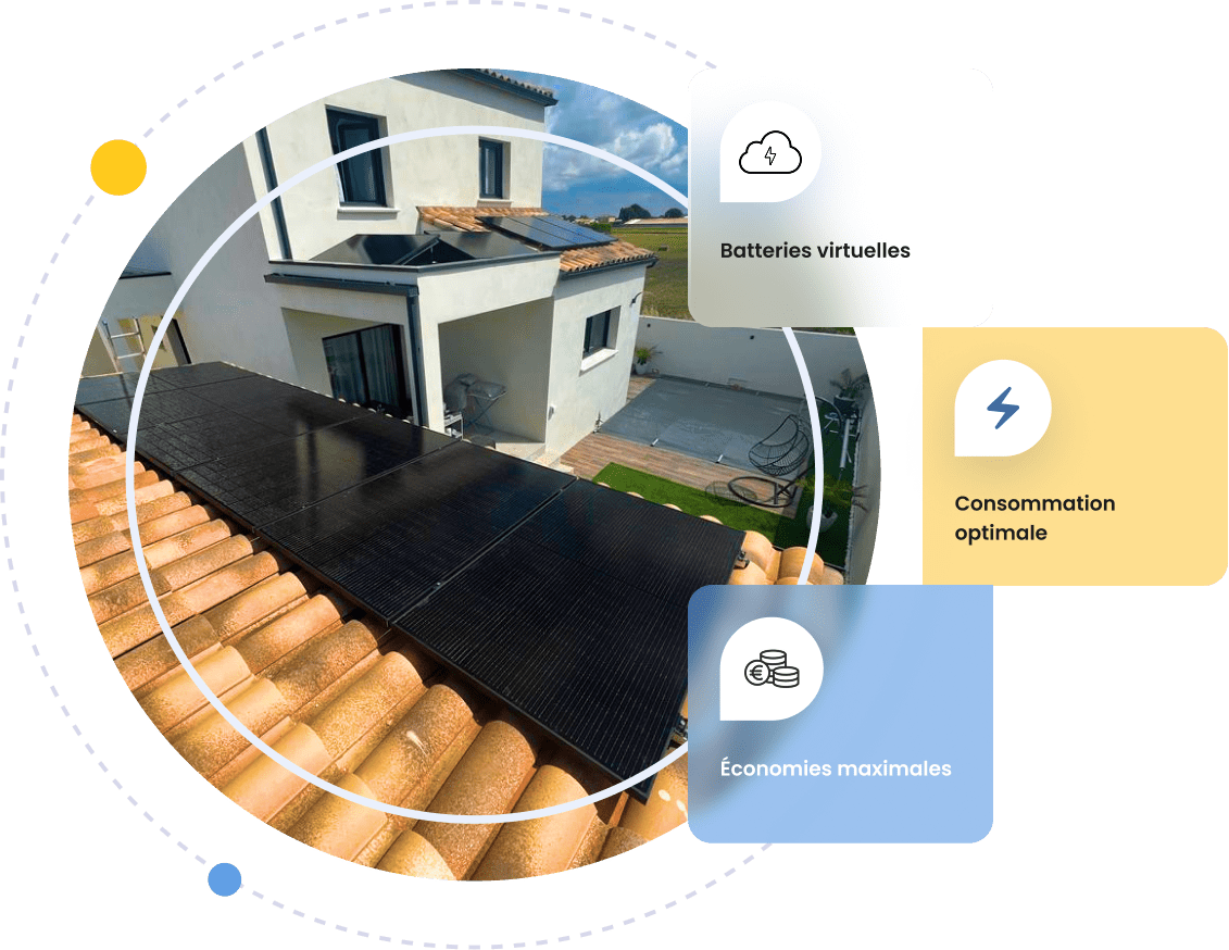Expert Atmos énergie vu de dos Installation panneaux solaires à nîmes meilleure entreprise certifiée QUALIPV