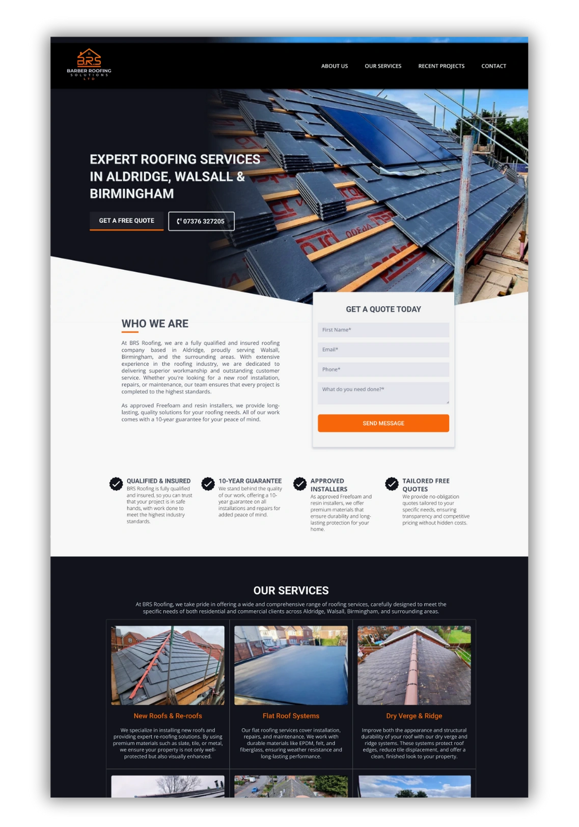 Window cleaning business webite design by washing websites