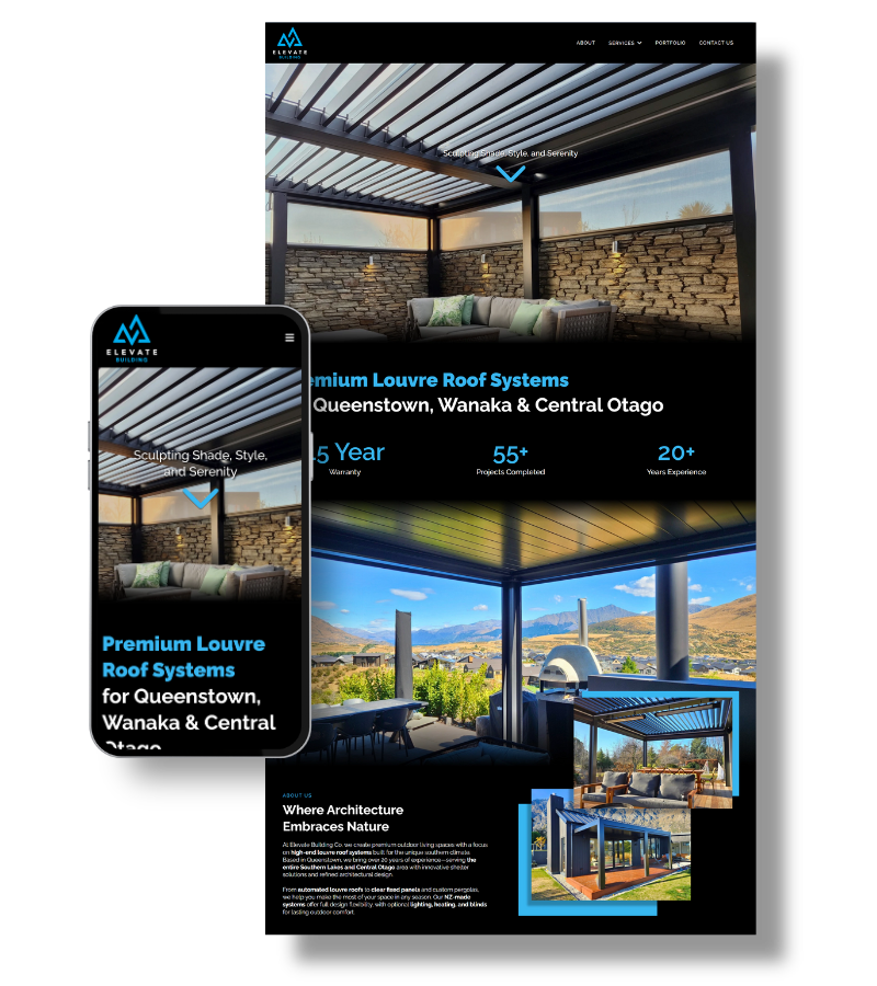 Affordable fixed-price small business website with professional design