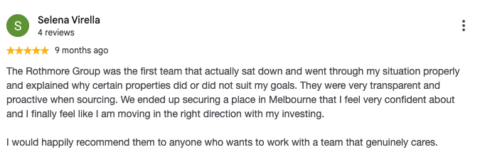 Rothmore Group Google client review