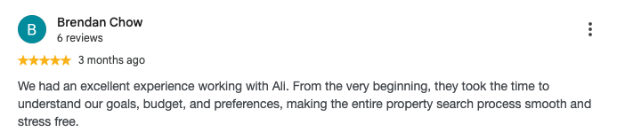 Rothmore Group Google client review