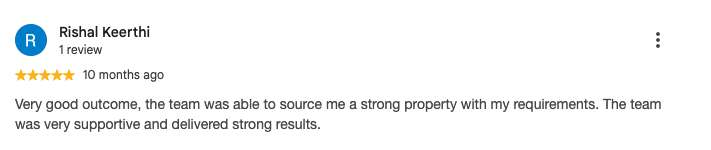 Rothmore Group Google client review