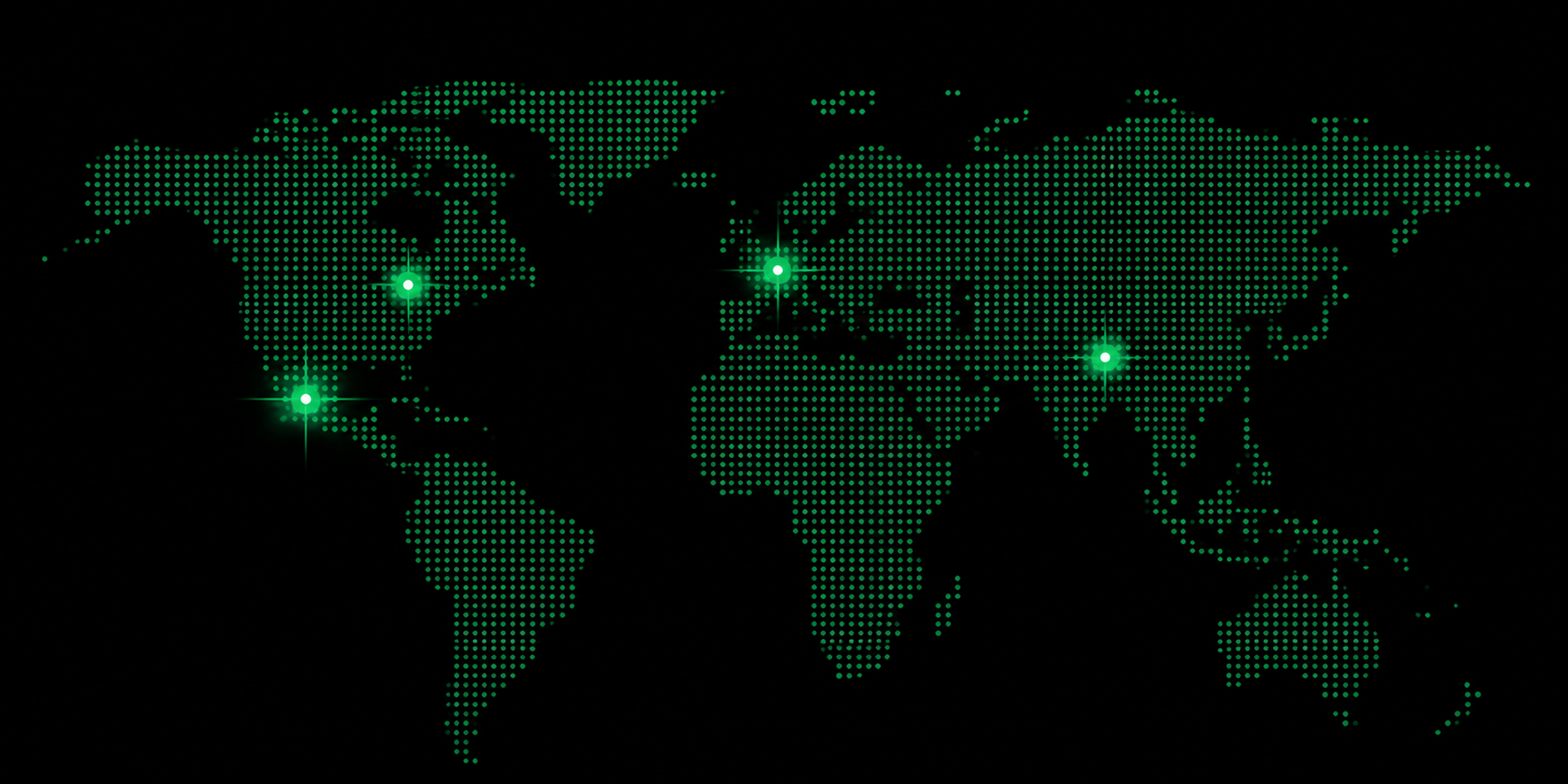 Mapa mundial que representa la experiencia internacional de FXUnify Pro