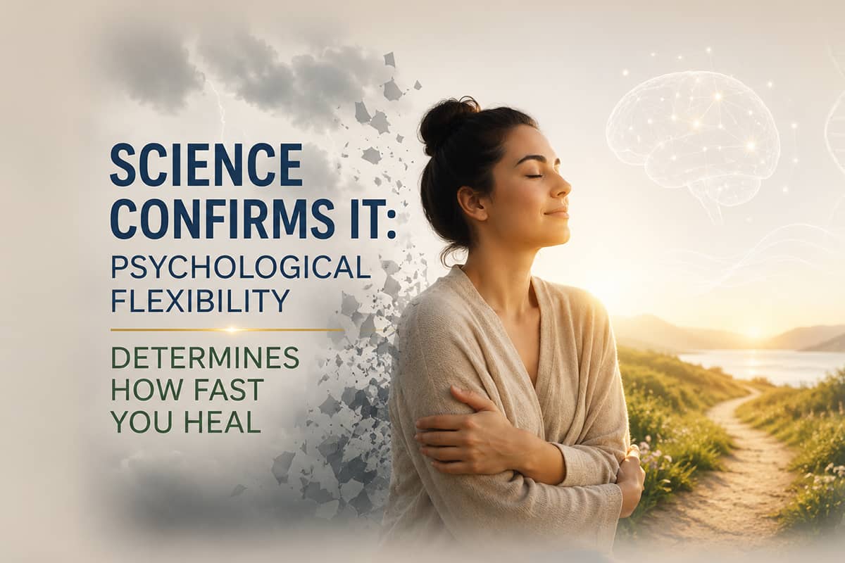 Science Confirms It: Psychological Flexibility Determines How Fast You Heal