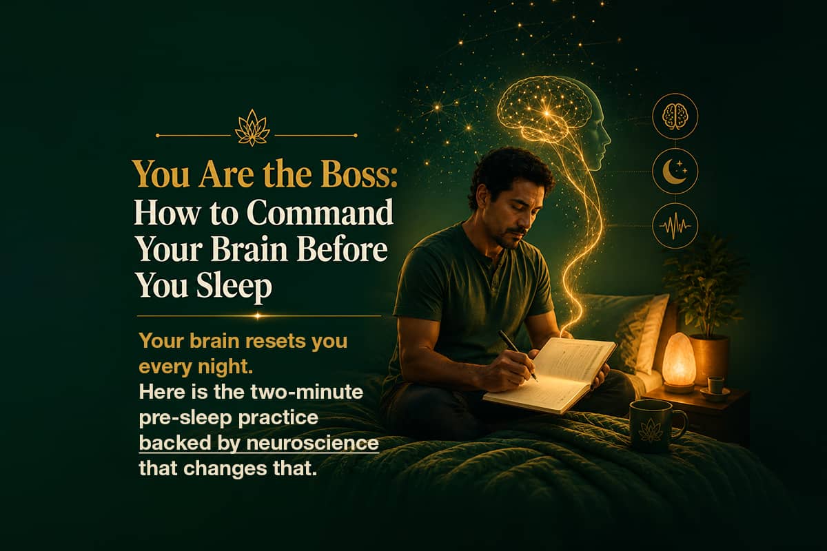 You Are the Boss: How to Command Your Brain Before You Sleep