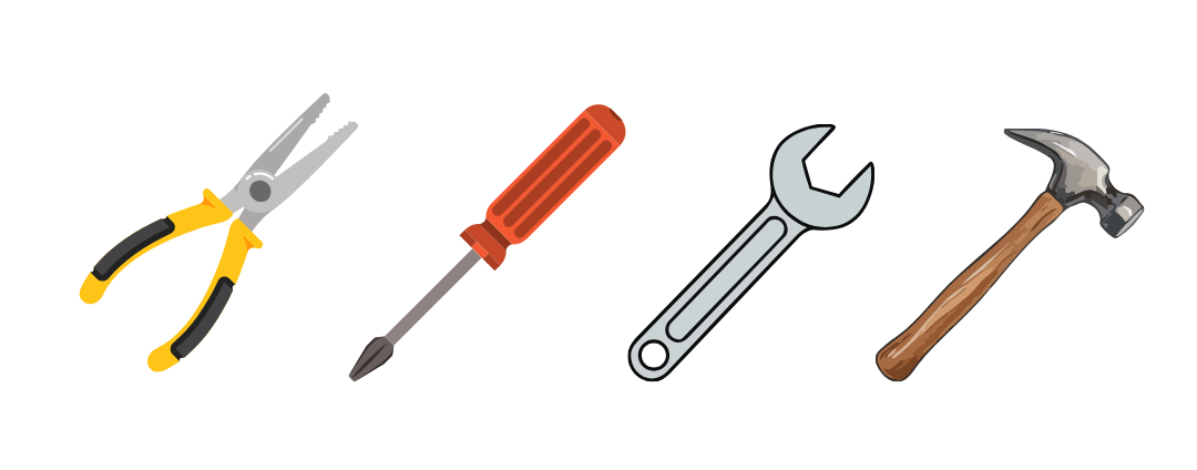 Various tools.