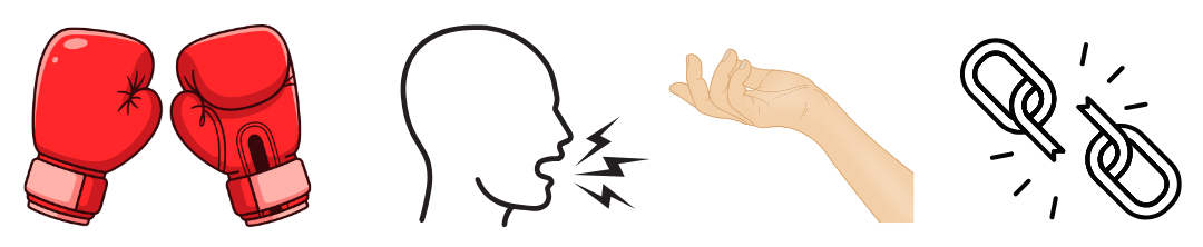 Common relationship struggles. Fighting, arguing, lack of intimacy, disconnection