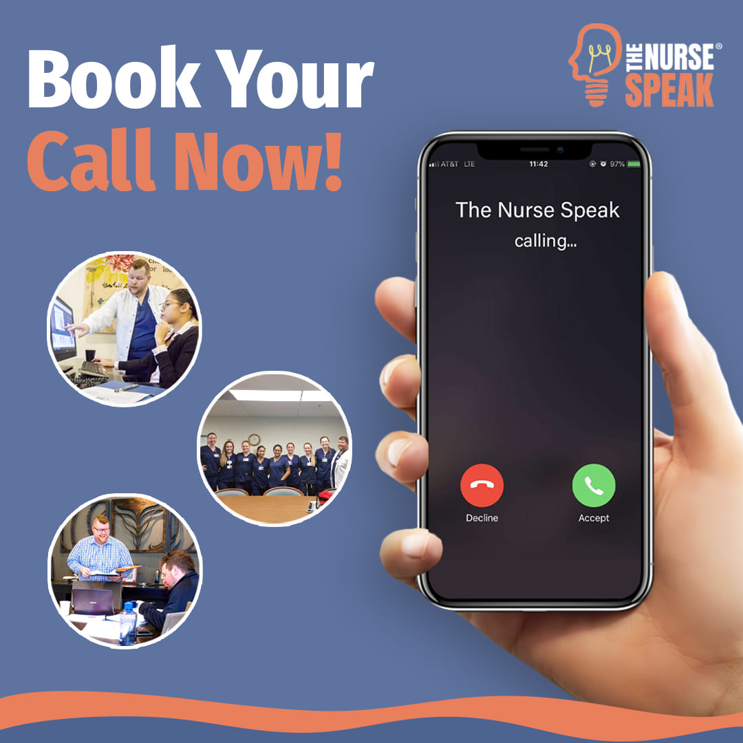 Book your call now with The Nurse Speak