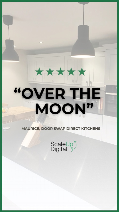 Maurice, Door Swap Direct Kitchens — Over the moon
