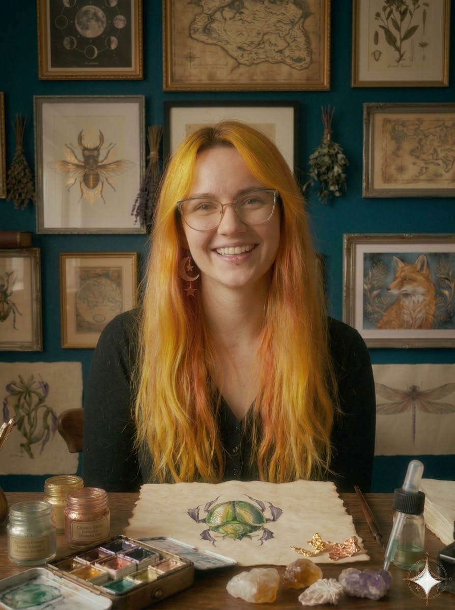 Mary, founder of Shimmer Watercolor Studio