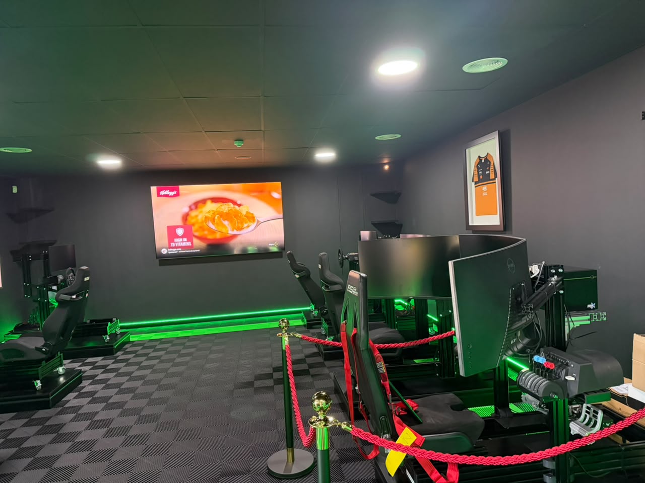 EC Elite Gaming simulator room