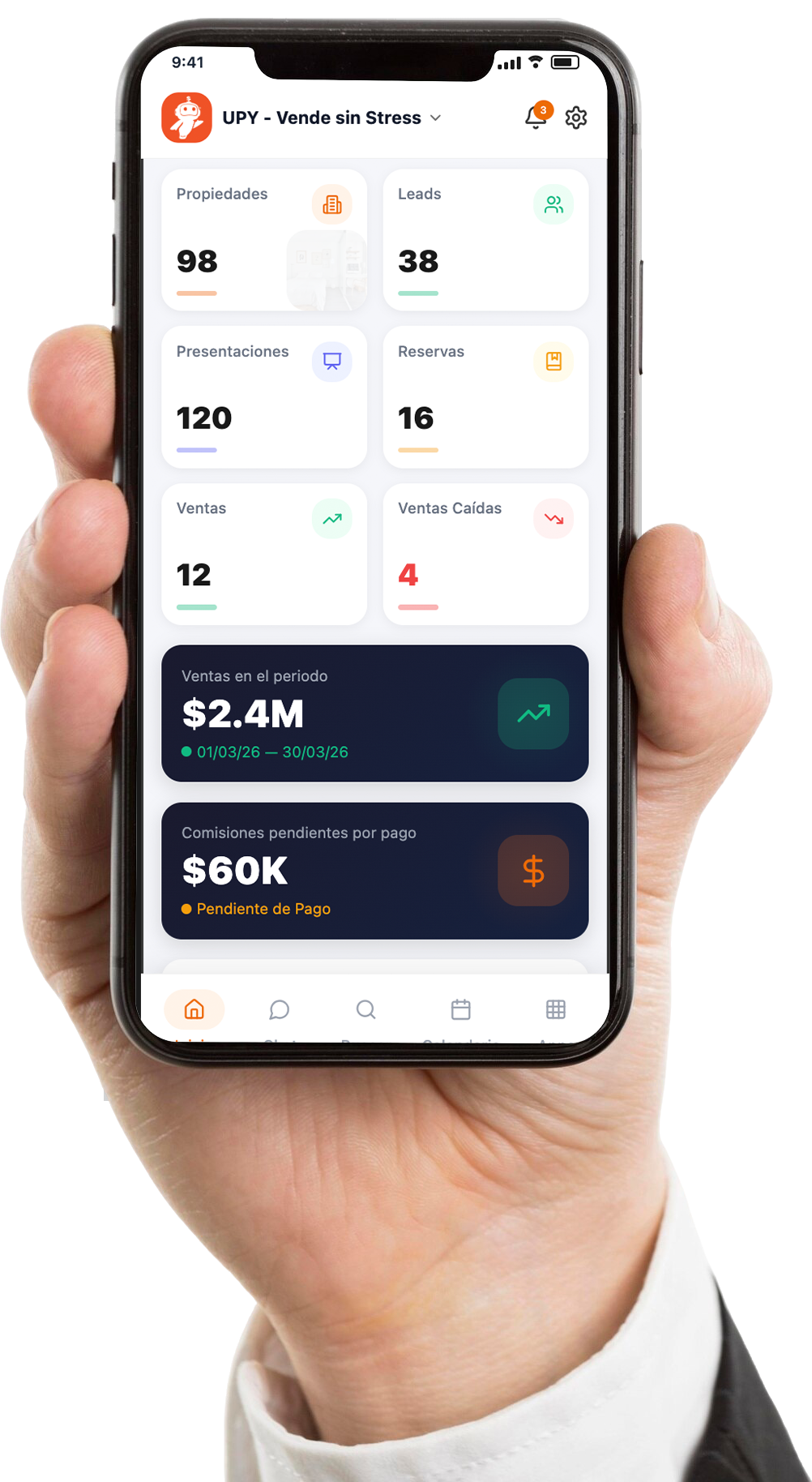 Upy App — Tu negocio en la palma de tu mano
