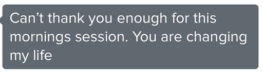 The Pursued Woman customer testimonial