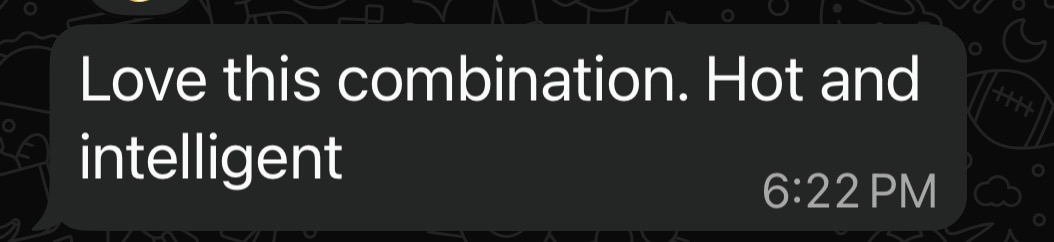 Message screenshot