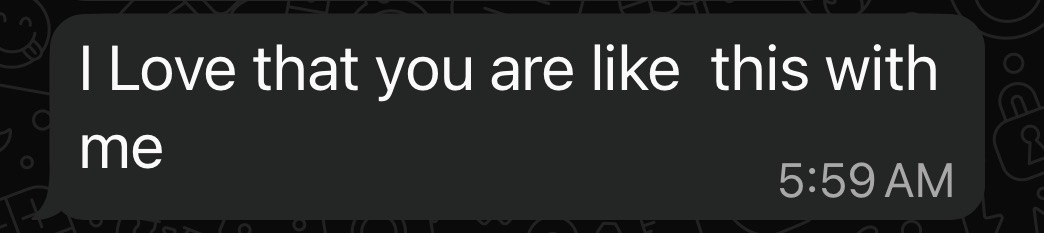 Message screenshot