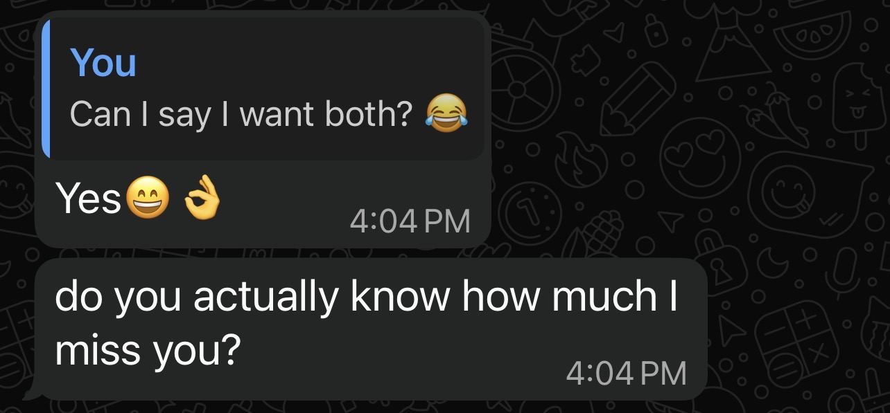 Message screenshot